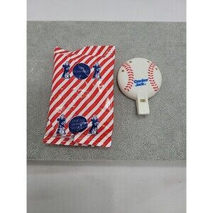 2000 Vintage Premium Cracker Jack Prize Baseball Whistle Toy W/original Packagin